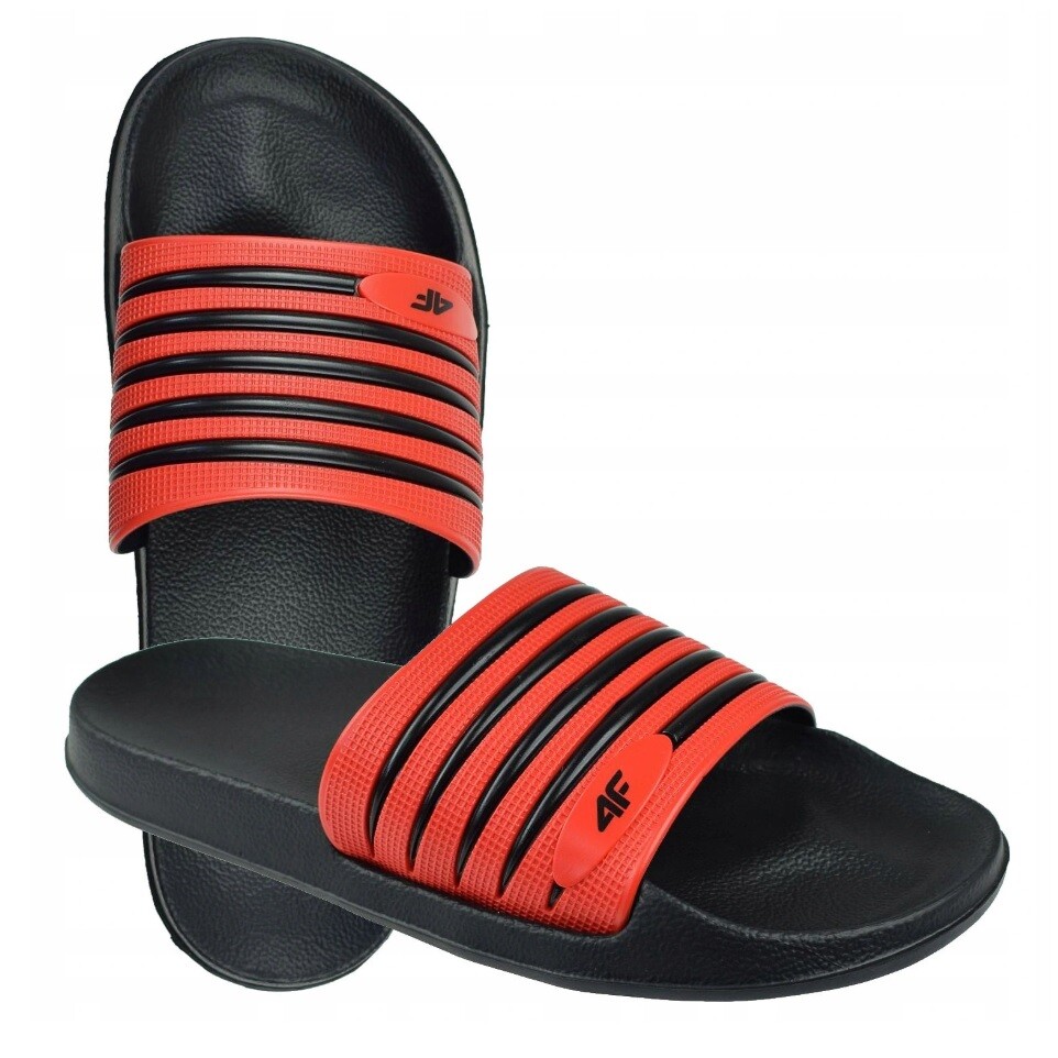 Herren Hausschuhe 4F Beach Pool Schuhe Sport Sommer Casual Slides Slip On KLM001