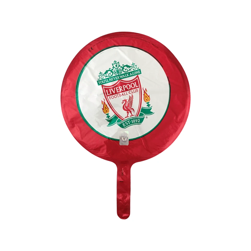 3 x 9'' Liverpool FC Football Club Round Foil Balloon Licensed Party Ideas LFC - Image 2 of 2