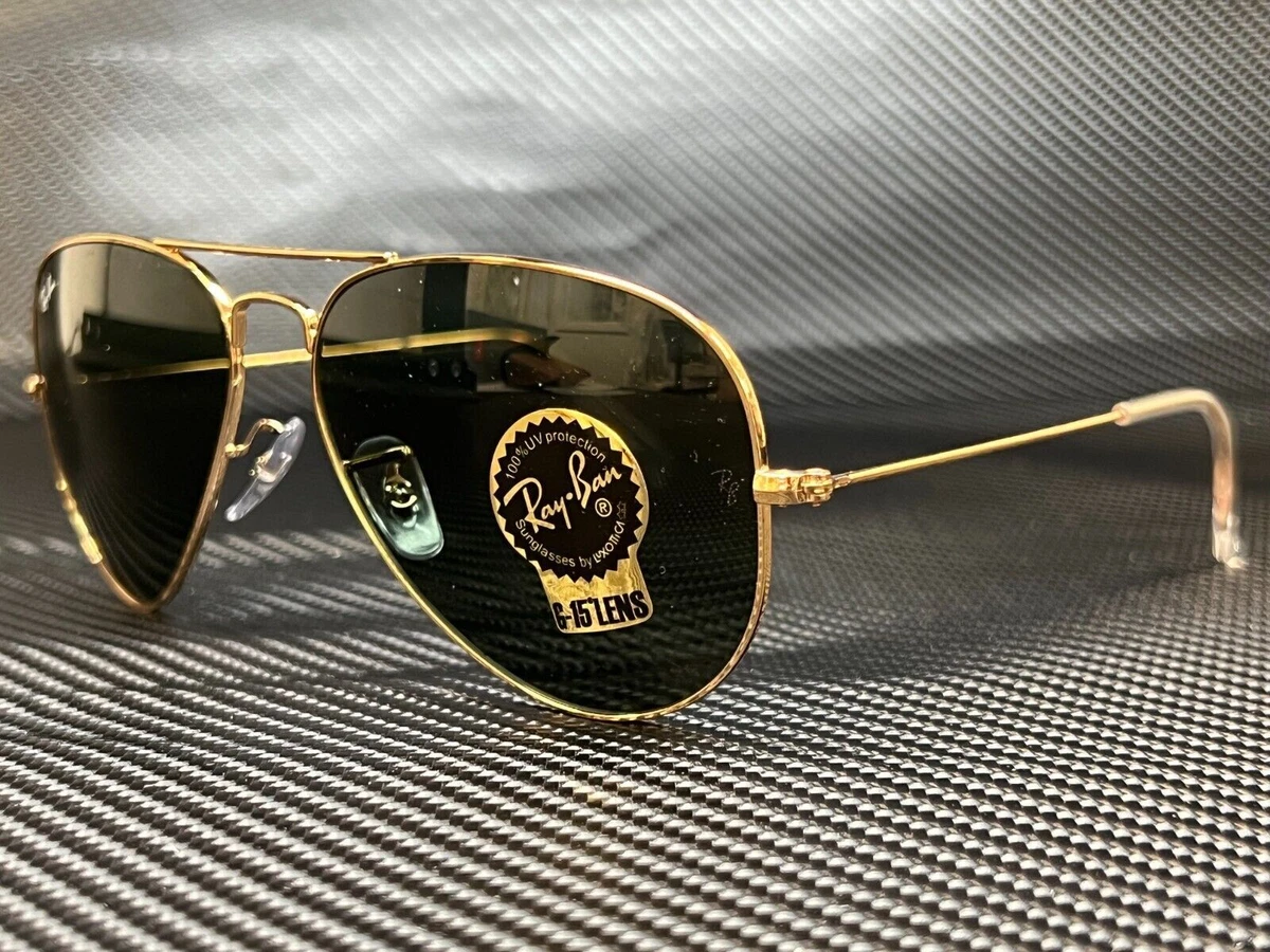 RAY BAN L0205 Gold 58 mm Unisex Sunglasses 805289602057 | eBay