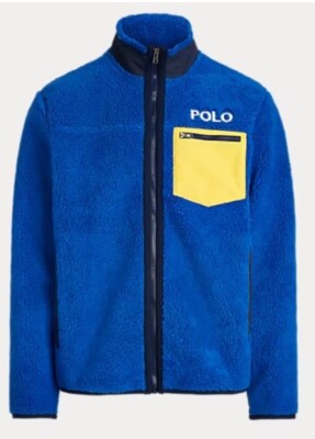 Polo Ralph Lauren P Wing Snowbeach Rare Stadium 1992 SKI Sherpa