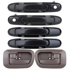 6Pcs  For 98-03 Toyota Sienna Outside Outer Inner Inside Left Right Door handles