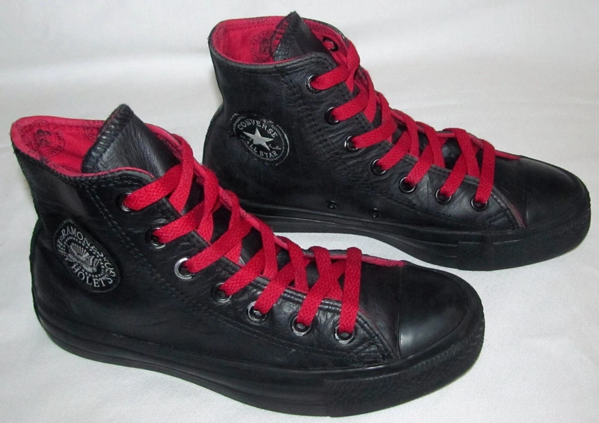 Converse All Star Ramones Ho Leather Hi High Tops Shoes Mens Size 4 Womens 6 | eBay