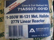 Advance 71A5937-001D, 277 Volt, 350 WATT MH, Core and Coil Ballast Kit- NEW-B