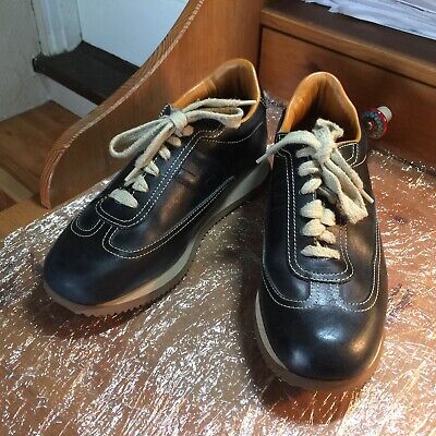 HERMES BLACK $1350 SNEAKERS ATHLETIC WALKING SHOES SIZE 36.5 HERMES BLACK $1350 SNEAKERS ATHLETIC WALKING SHOES SIZE 36.5