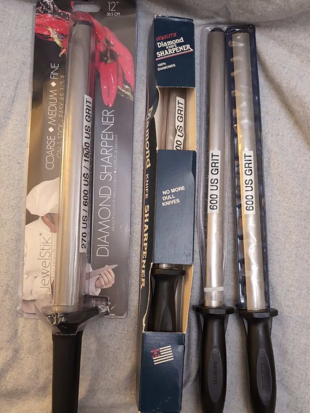 Jewelstik Diamond Knife Sharpener Lot Of 4 eBay