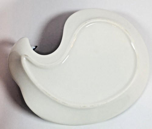 3D Peacock Teacup Saucer & Spoon Royal Porcelain Made in China Whimsical Set - Picture 8 of 14