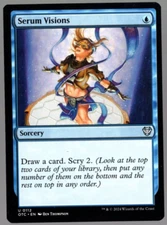 Serum Visions 0112 Non Foil Uncommon Outlaws of Thunder Junction MTG NM