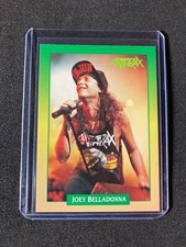 1991 Brockum Rockcards Joey Belladonna Vocals Anthrax #49