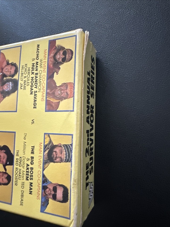 WWF/WWE The 2nd Annual Survivor Series (VHS, 1988) Coliseum Video