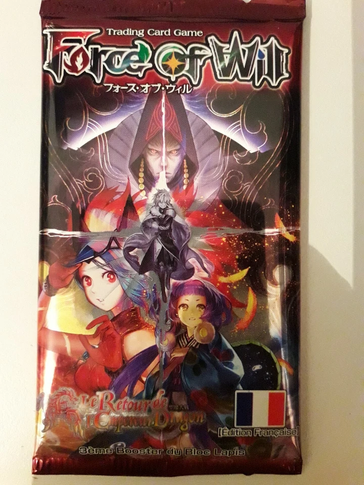 FoW FR - 3 BOOSTERS de 10 cartes FORCE OF WILL -(L3) Retour de l'Empereur Dragon - Photo 2/2