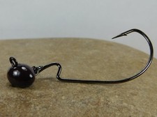 Bob4Bass Tungsten Swing Football Jig 3/0 Mustad 38105 EWG Hook 3 in a Pack