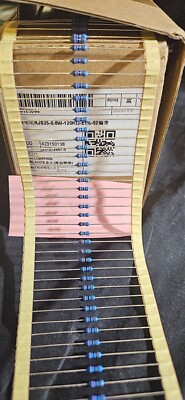 5000 Resistance 120KOhm RJS25 Metal Film Resistors 0.6W 1%-52 (15351-15353)