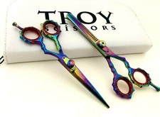 Professional Salon Hair Cutting Thinning Scissors Barber Shears Hairdressing Set