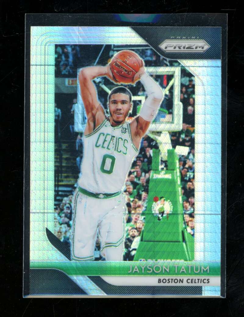 2018-19 Panini Prizm Jayson Tatum #118 Hyper Prizm Boston Celtics Y2586