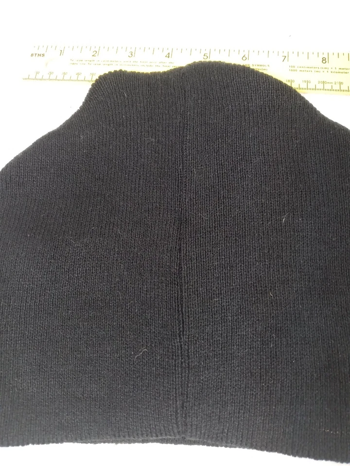 Marvel Beanie Unisex Knit Stocking Hat Black One Size Fits Most Ski Cap - Image 3 of 4