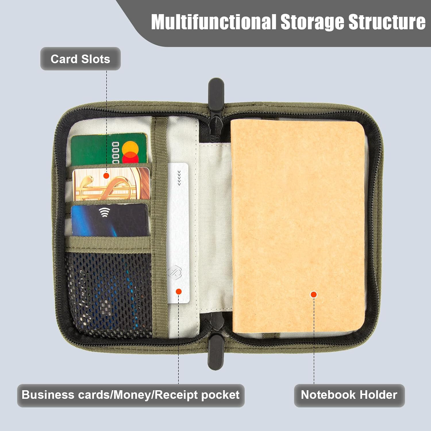 Journal Cover for Field Notes Notebooks, Pocket Notebook Cover for Moleskine