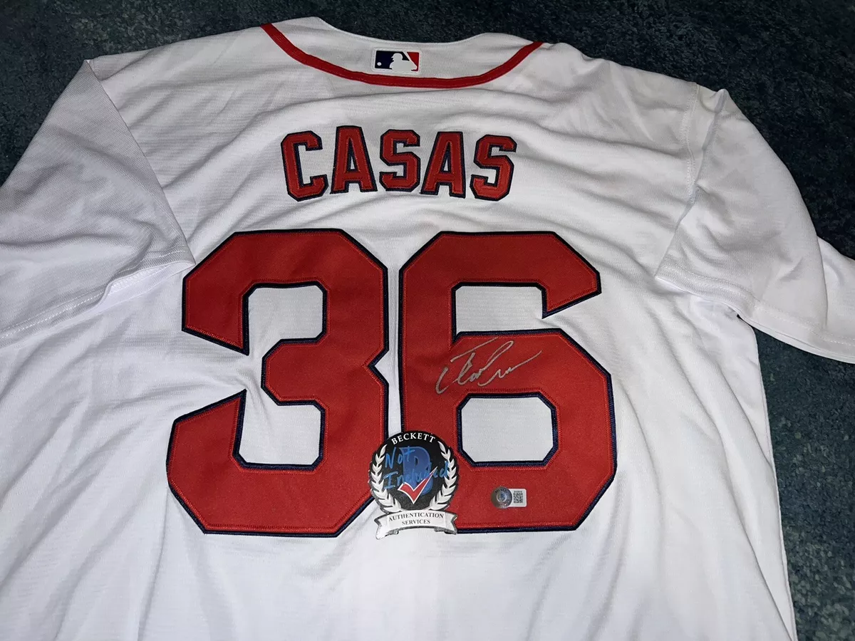 Triston Casas Signed Boston Red Sox Jersey All Star Superstar Beckett