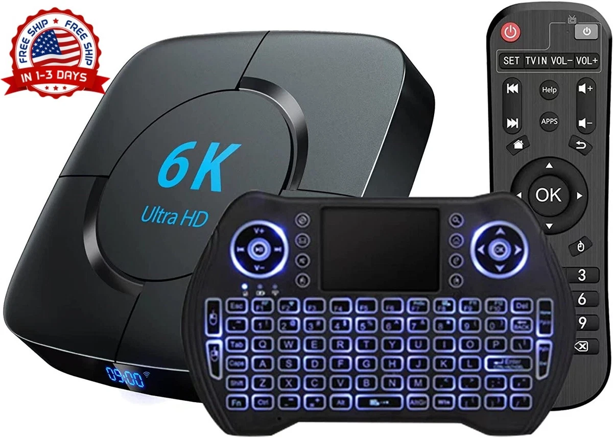 Convertidor De TV A Smart TV Android 10 Con Teclado Control Series Juegos Y  Mas