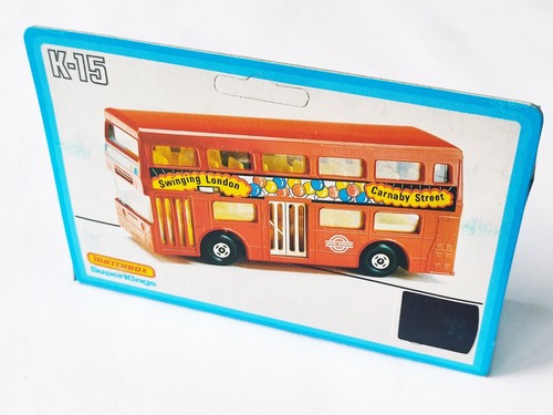 1983 MATCHBOX DIECAST SUPERKINGS - K15 BUS - CHESTERFIELD PARISH CHURCH - SEALED - Picture 3 of 8