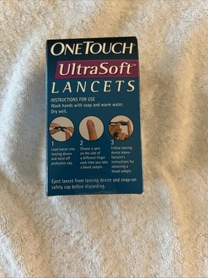 OneTouch Ultrasoft Lancets 100