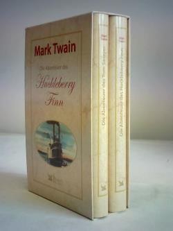 Die Abenteuer des Tom Sawyer/Die Abenteuer des Huckleberry Finn. 2 Bände im Schu