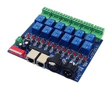 12 Channel 10A DMX512 Controller Relay Switch Converter DMX Dimmer 12CH Relay