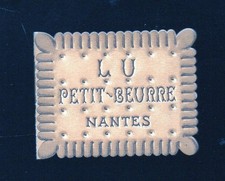 alte Werbepapiere Kalender LU PETIT BEURRE 1956 P29557