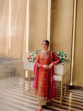 Pakistani Salwar Kameez Ready To Wear Suit Wedding Party Bollywood Eid Dress New