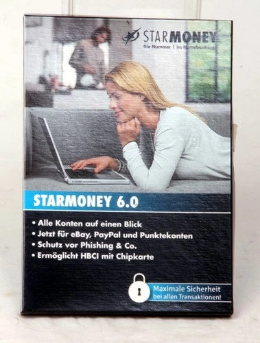 StarMoney 6.0 Star Money Finanz Homebanking CD mit Lizenzschlüssel