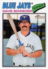 2026 Topps Heritage #224 Davis Schneider
