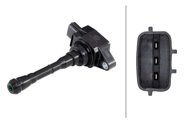 HELLA Ignition Coil Fits Nissan Juke Pulsar Qashqai Renault Clio 5DA 358 057-661