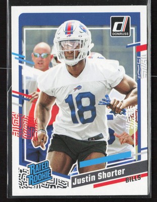 Justin Shorter 2023 Donruss #310 Buffalo Bills