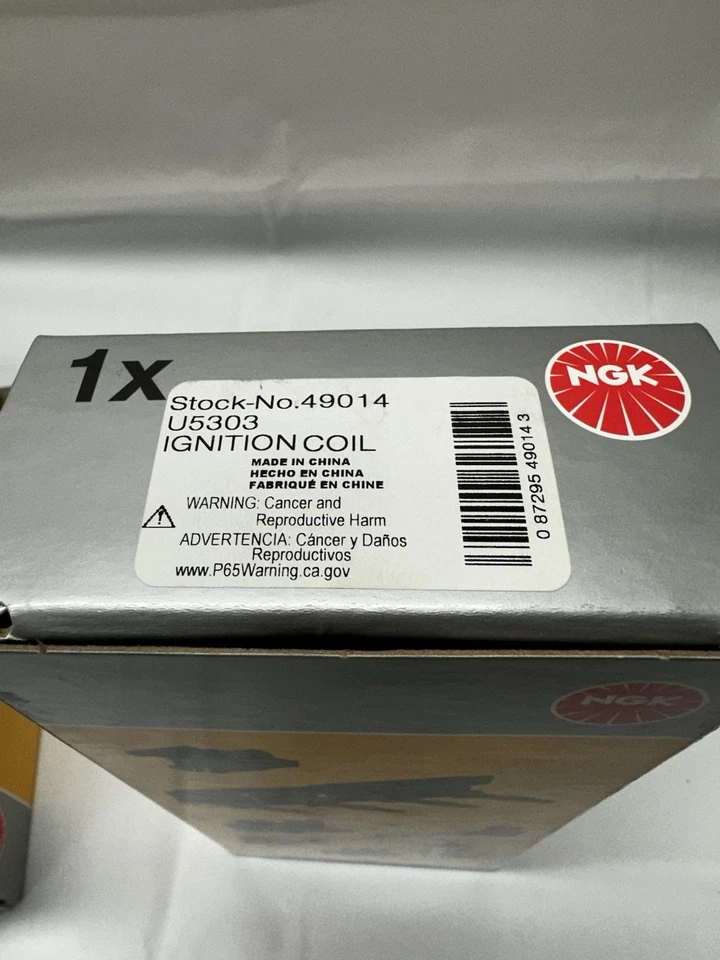 Bobina de encendido NGK 49014 para Mitsubishi Galant 2004-2007 Foto 2 de 4