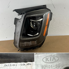 2020-2022 KIA TELLURIDE HEADLIGHT HALOGEN LED DRIVER SIDE 92101S9000 OEM GENUINE