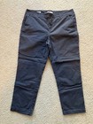 LOFT Women's Pants Casual Size 14 The Monroe Slim Gray Pockets Zip/Button — photo 1