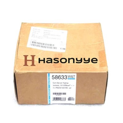 1pcs New W&T Com Server high-speed isolator 58633 10/100BaseT us free tax