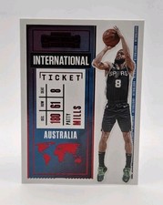 2020-21 Panini Contenders - International Ticket Patrick Mills #4 Red