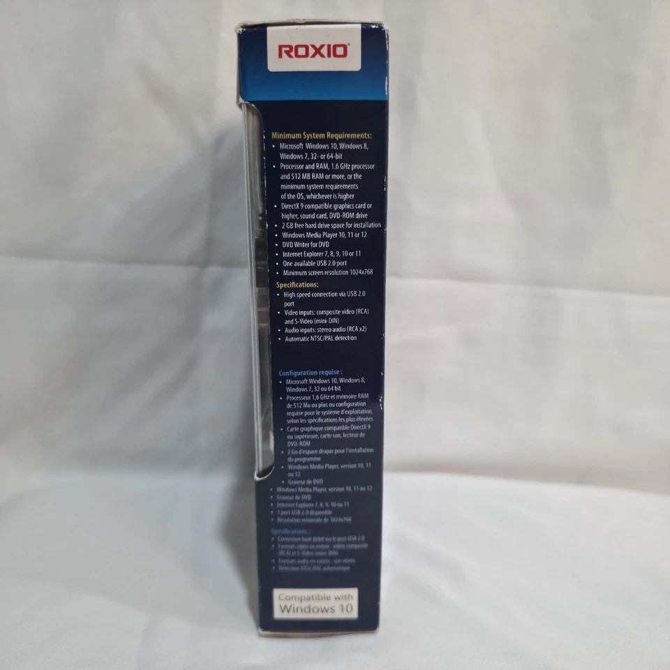 Roxio VHS to DVD 3 Plus Easy Converter Transfer VHS Hi8 Video8 to DVD Windows - Image 4 of 4