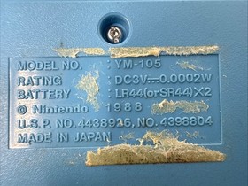 Nintendo Game And Watch - Super Mario Bros 1988 Model YM-105 EC Works!