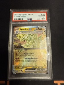 Tyranitar Ex Obsidian Flames Psa 10 | eBay Tyranitar Ex Obsidian Flames Psa 10 | eBay