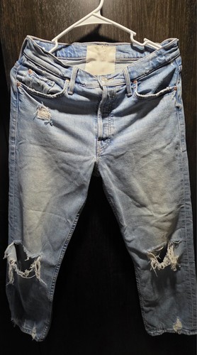 Mother Superior The Tomcat Jeans Size 28 The Confession Relaxed Distressed Denim