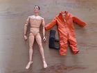 Vintage 1964 GI Joe with Scar Orange Flight Suit Tall Boots