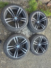 GENUINE BMW 19" M2 M3 M4 437M ALLOY WHEELS & TYRES