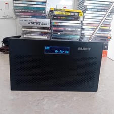 Majority Histon II DAB+ portable radio with original psu