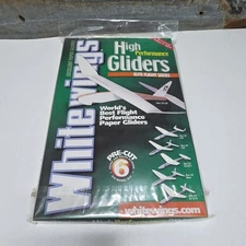 Whitewings High Performance Gliders- Elite Flight Series Paper Airplanes