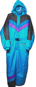 Apparatus Snow Suit Ski Women Vintage Green, Purple,Black,blue jumpsuit Hood~20