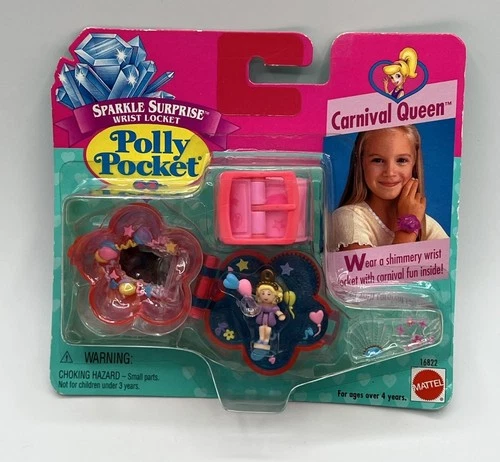 Polly Pocket CARNIVAL QUEEN Bracelet Playset 1996 Vintage Bluebird NEW SEALED