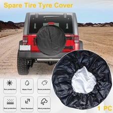 14" 15" 16" 17"  Inch Spare Tire Tyre Waterproof Cover Wheel Protector UV Proof