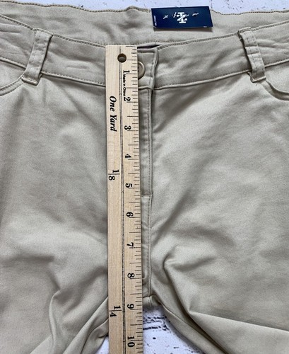 NWT Izod Teen Size 5 Approved Schoolwear Khaki Stretch Skinny Pants Easy Care - Picture 13 of 14