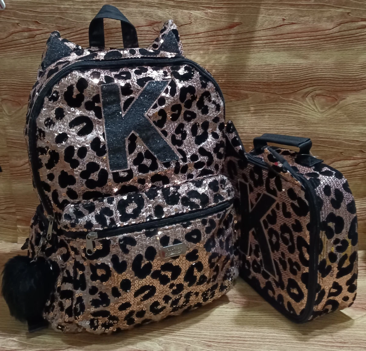 17 Justice CHEETAH 🐆 Backpack u0026 Lunch Bag | eBay